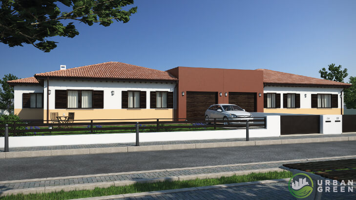Casa prefabbricata in Legno bifamiliare